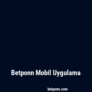 Betponn Mobil Uygulama